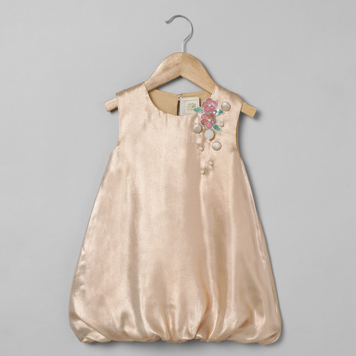 BYB PREMIUM GOLD COL BALLON DRESS