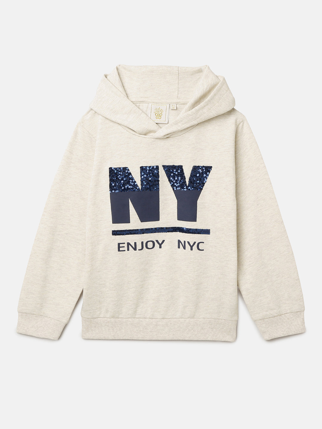 Ecru Melange Sweatshirt