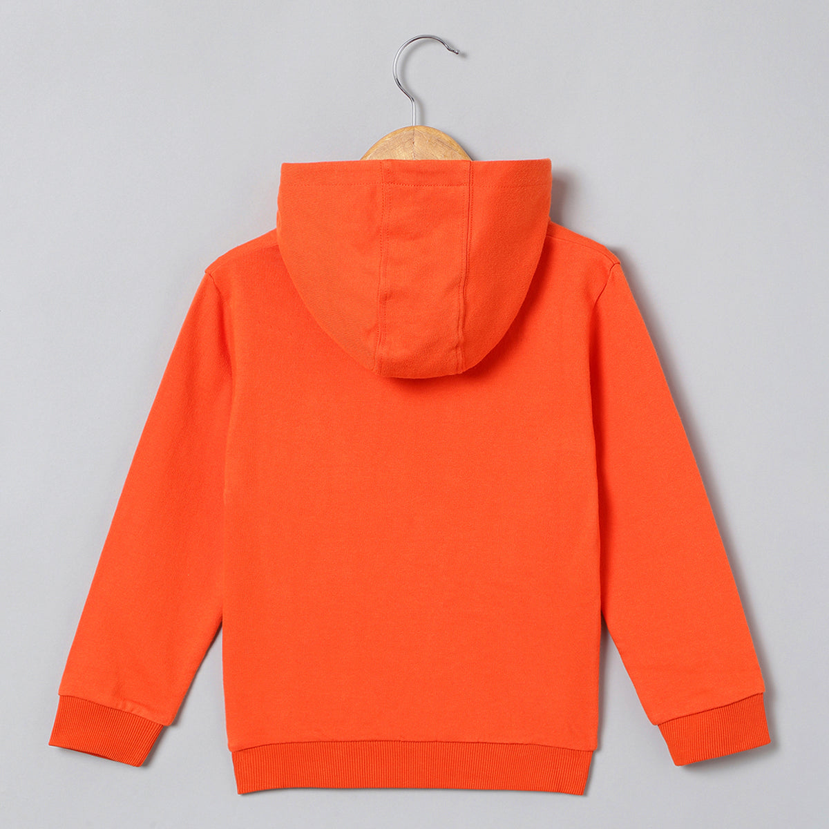 BYB PREMIUM ORANGE COTTON SWEAT SHIRT FOR UNISEX