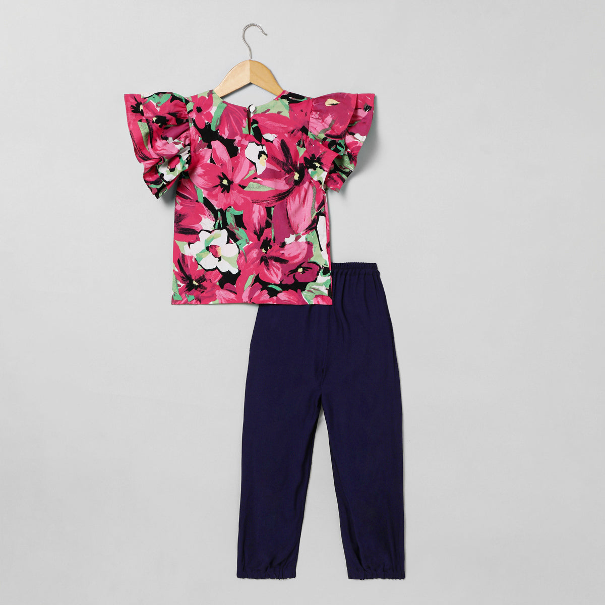 Fuchsia Top and Joggers Set