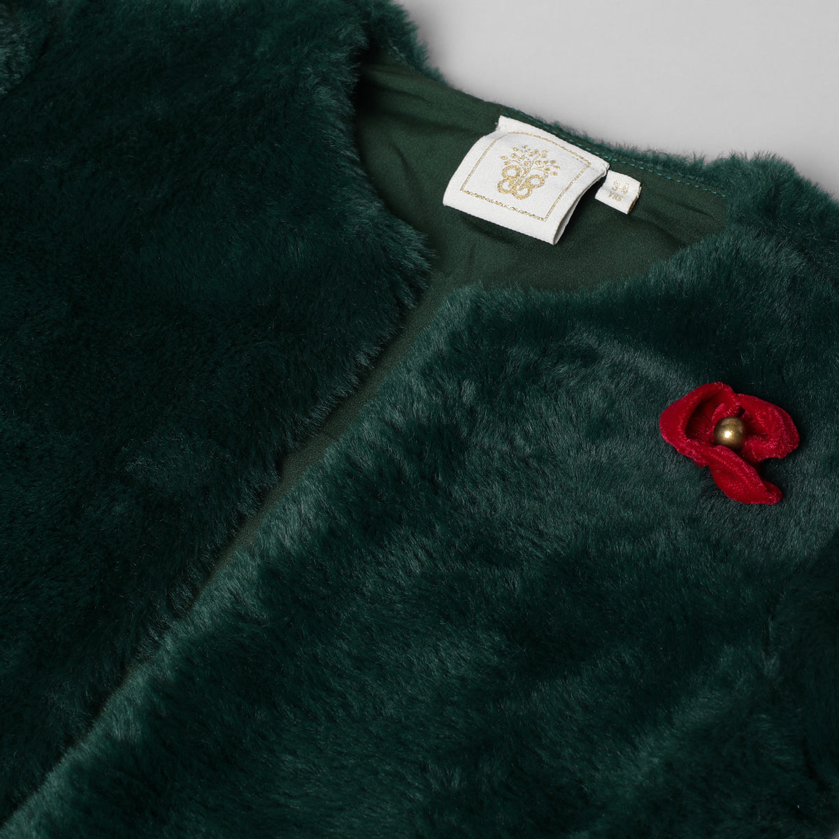 BYB PREMIUM GREEN FUR JACKET