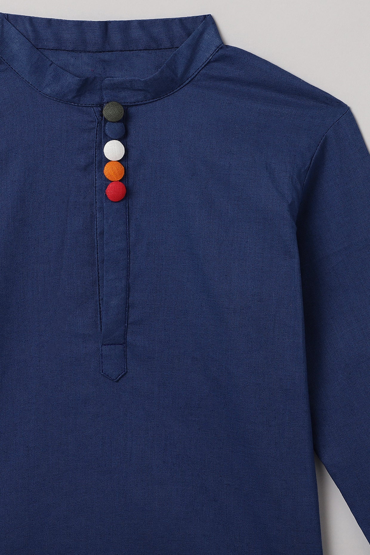 Royal Blue Short Kurta