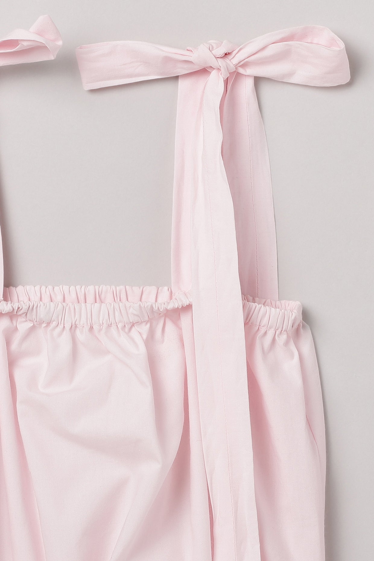 Baby Pink Strap Top and Skirt Set (Copy)