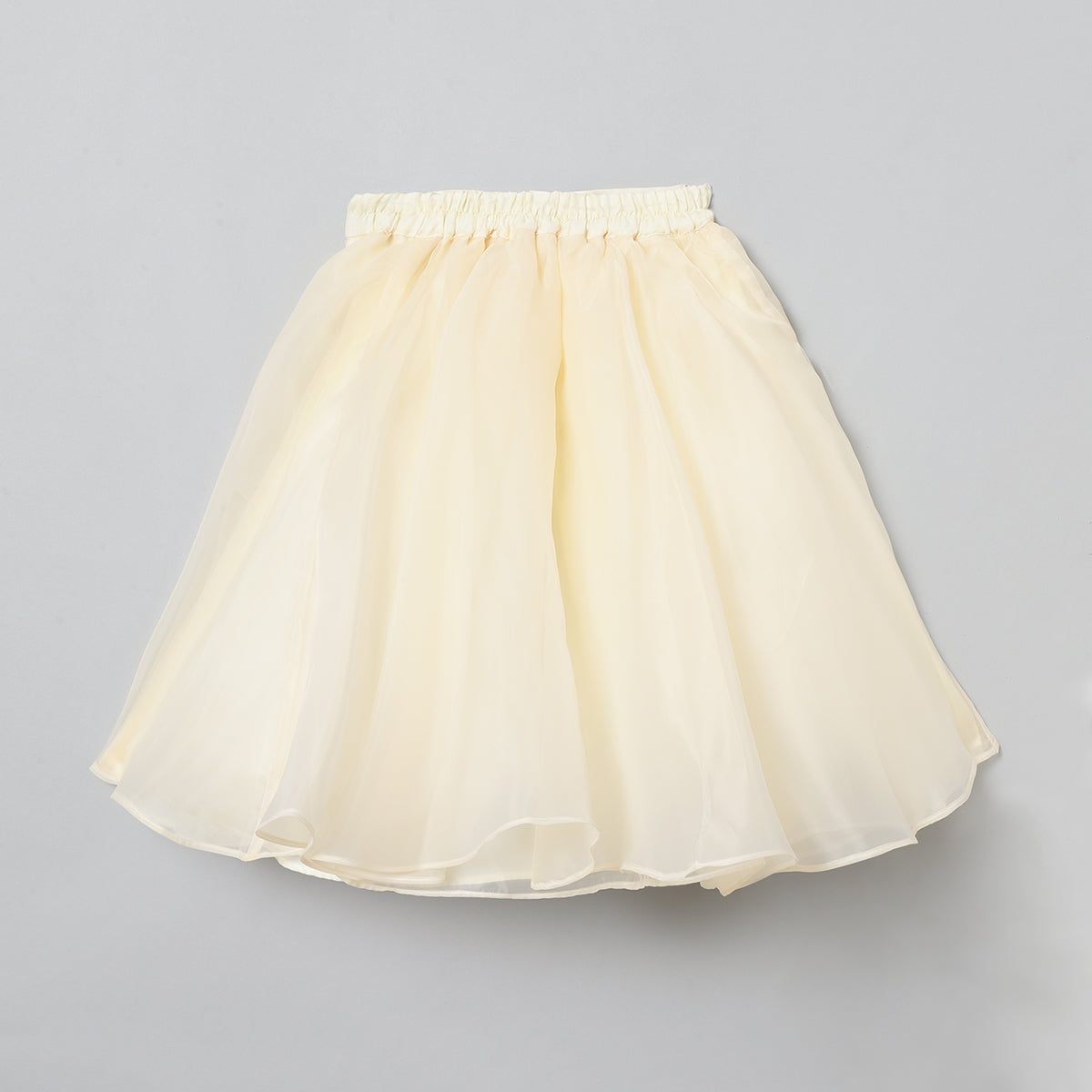 BYB PREMIUM GIRLS HEAVILY EMBROIDERED ORGANZA SKIRT AND TOP