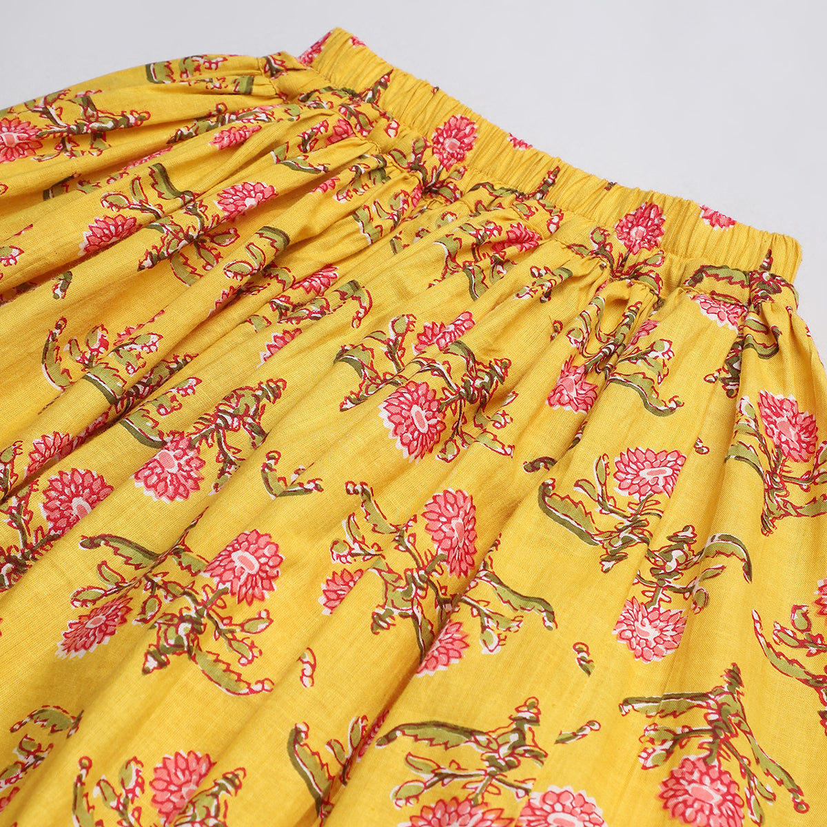 3Pcs Yellow Lehenga Set