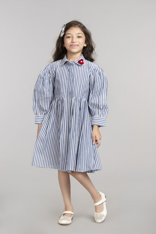 Blue Stripe Dress